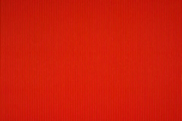 Textura Papel Ondulado Vermelho Use Para Fundo Cor Vívida Com — Fotografia de Stock