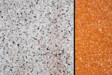 Terrazzo cilalı taş zemin ve duvar desen ve renk yüzey mermer ve granit taş, malzeme için dekorasyon arka plan dokusu, iç tasarım.