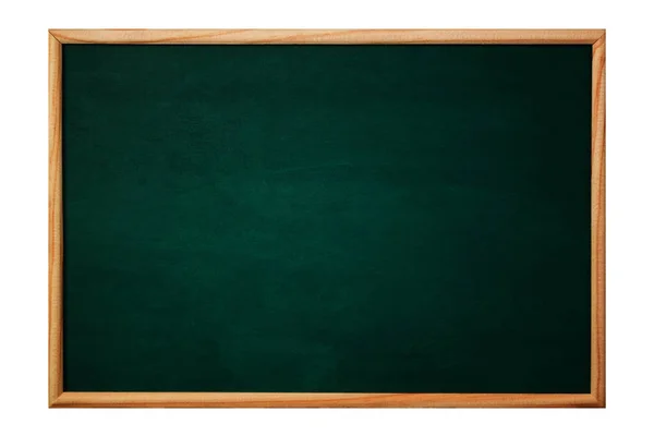 Puste Tło Zielony Chalkboard Lub Kuratorium Tekstury Rama Drewna Edukacji — Zdjęcie stockowe