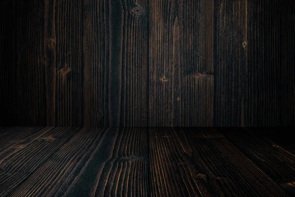 Grunge Dark Wood Background Wall Floor Wooden Texture Surface Display — Stock Photo, Image