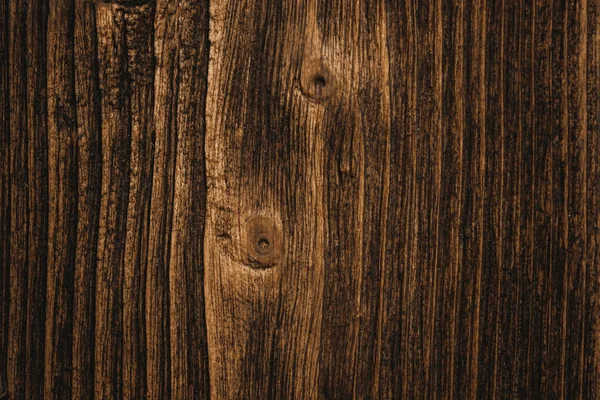 Primer Plano Textura Madera Marrón Oscura Con Patrón Rayas Naturales —  Fotos de Stock