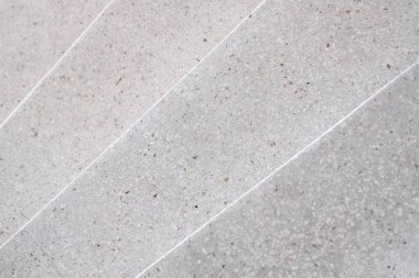 Merdiven Terrazzo cilalı taş geçit ve kat, desen ve renk yüzey mermer ve granit taş, dekorasyon arka plan dokusu, iç tasarım için malzeme. seçici odak sığ Dof.