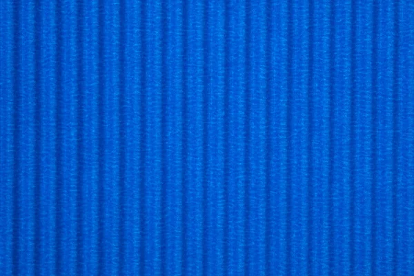 Texture Papier Ondulé Bleu Utiliser Pour Fond Couleur Vive Avec — Photo