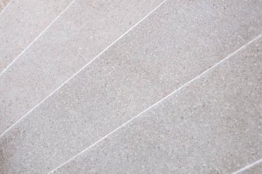 Merdiven Terrazzo cilalı taş geçit ve kat, desen ve renk yüzey mermer ve granit taş, dekorasyon arka plan dokusu, iç tasarım için malzeme. seçici odak sığ Dof.