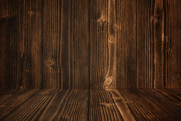 Grunge Fondo Madera Oscura Pared Suelo Textura Madera Superficie Pantalla —  Fotos de Stock