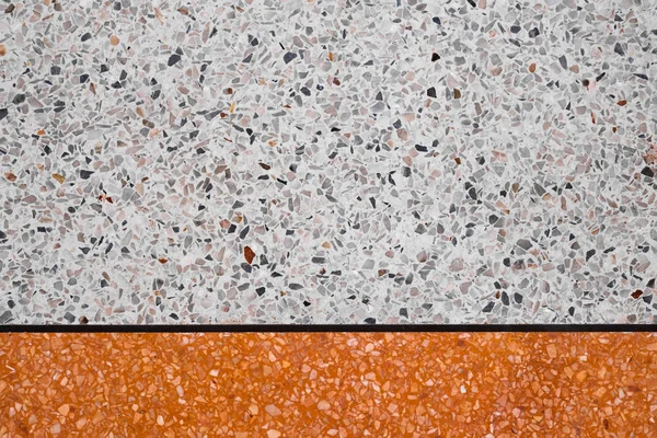 Terrazo Pulido Patrón Suelo Pared Piedra Mármol Superficie Color Piedra — Foto de Stock