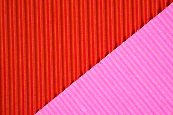 Textura Papel Corrugado Rojo Rosa Uso Para Fondo Color Vivo — Foto de Stock