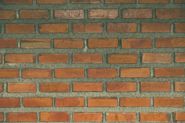 Fragmento de pared de ladrillo rojo fondo o ladrillo capa construcción textu — Foto de Stock