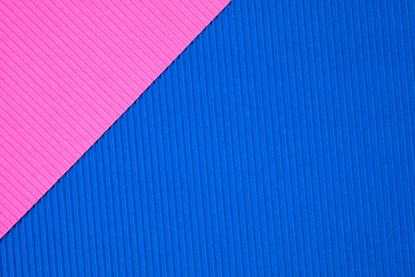 Modré a růžové vlnitého papíru textura, použít pro pozadí. Vivi — Stock fotografie