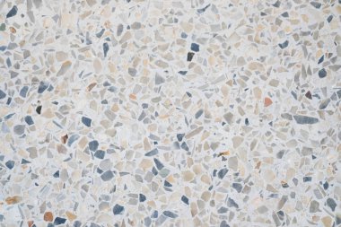 Terrazzo cilalı taş zemin ve duvar desen ve renk surfac