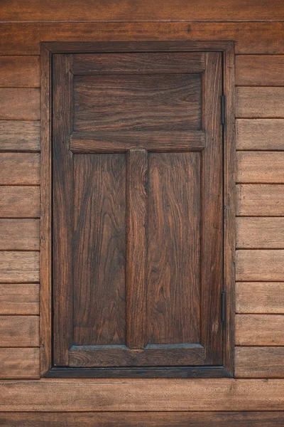 Old grunge wood simple window. wooden surface. — Stock Photo, Image