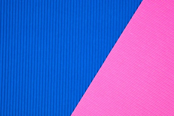 青とピンクの段ボール紙のテクスチャ、背景用です。ビビ — ストック写真