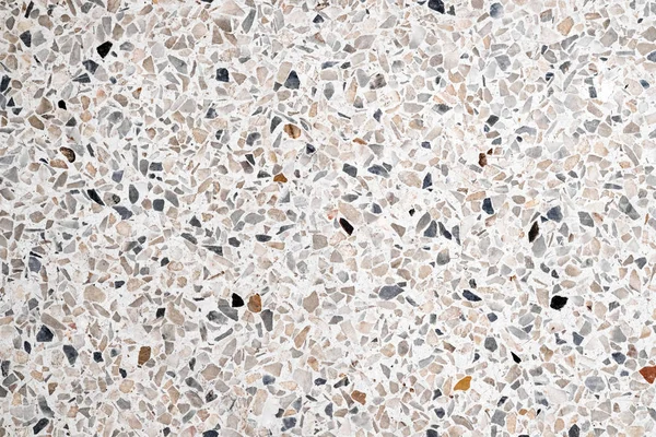 Terrazzo piso de pedra polida e padrão de parede e cor surfac — Fotografia de Stock