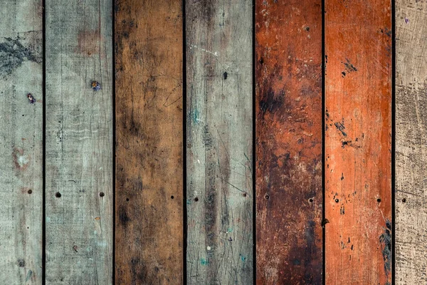 Dark brown wood texture with natural striped pattern background — Stock Photo, Image