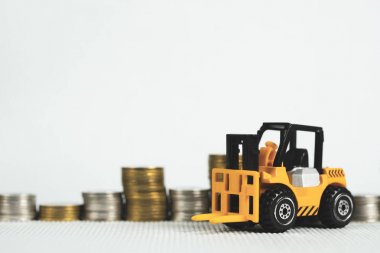 Mini forklift kamyon sikke yığını, işletme finansı ve Teksas