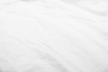 Beyaz hassas yumuşak zemin kumaş veya yatak levha
