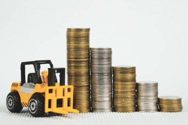 Mini forklift kamyon sikke yığını, işletme finansı ve Teksas