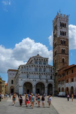 Lucca, İtalya 'daki ünlü kilise.