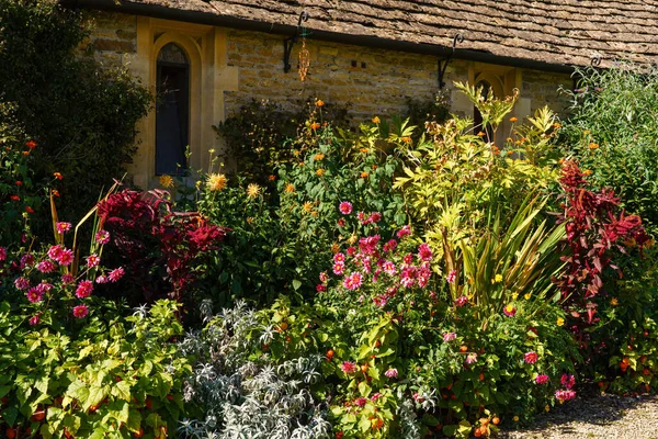 Uma Fronteira Casa Campo Inglesa Uma Mansão Inglesa — Fotografia de Stock