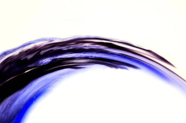 Karışık Mürekkep Arka Plan Siyah Mavi Mor Dokulu Fırça Darbeleri — Stok fotoğraf