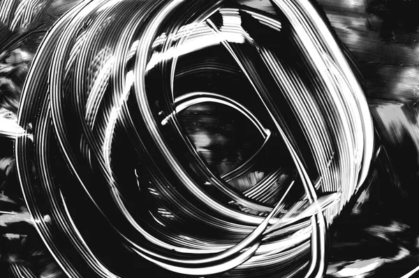 Βρώμικο Μελάνι Φόντο Μαύρο Λευκό Υφή Αφηρημένη Τέχνη Ελαστικοποιημένων Πινέλο — Φωτογραφία Αρχείου