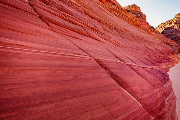 Wave Arizona Canyon Rock Formation Vermillion Cliffs Paria Canyon State —  Fotos de Stock