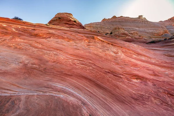 Уэйв Аризона Каньон Рок Vermillion Cliffs Paria Canyon State Park — стоковое фото