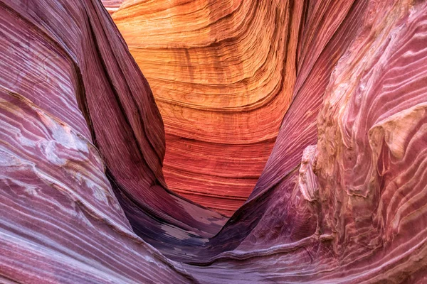 Wave Arizona Canyon Rock Formation Vermillion Cliffs Paria Canyon State — Stockfoto