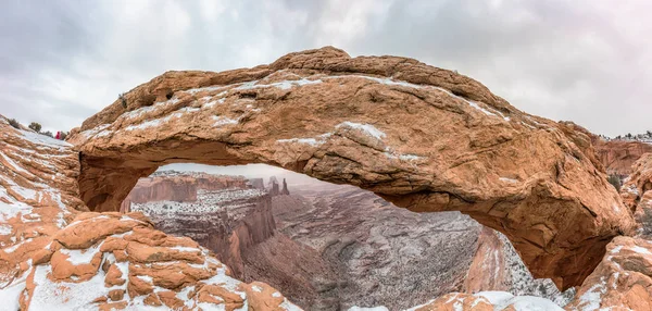 Ünlü mesa arch — Stok fotoğraf