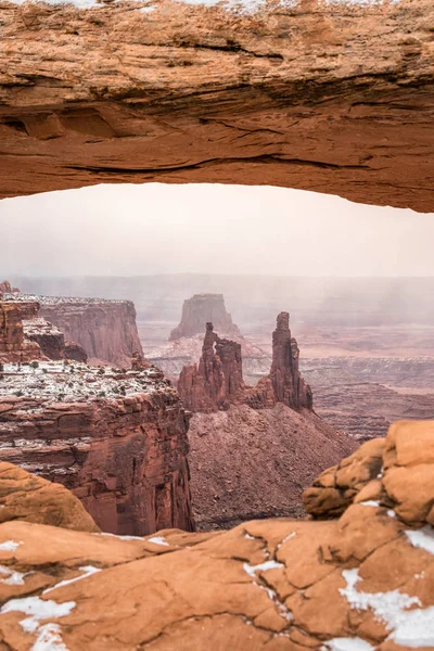 Famous Mesa Arch — Stock Photo, Image