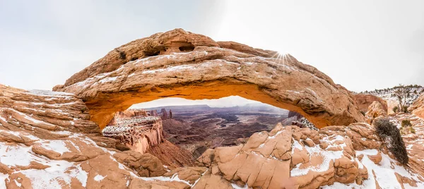 Famous Mesa Arch — Stock Photo, Image