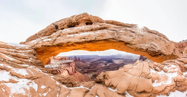 Ünlü mesa arch — Stok fotoğraf