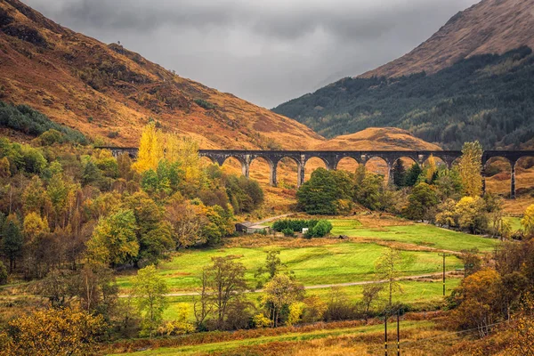 O viaduto de glenfinnan — Fotografia de Stock