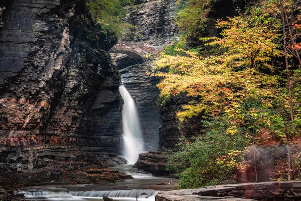 Watkins Glen Gorge Trail — Stock Photo, Image