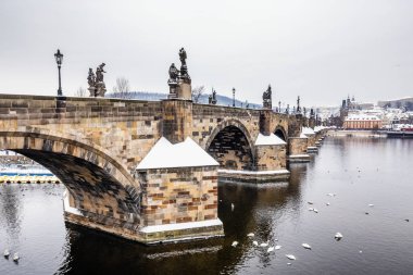 Prag kış sabahı