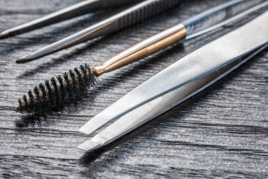 Makyaj aletleri ayarla