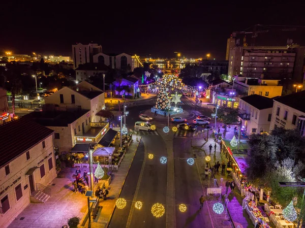 Decoraciones de Navidad Haifa —  Fotos de Stock