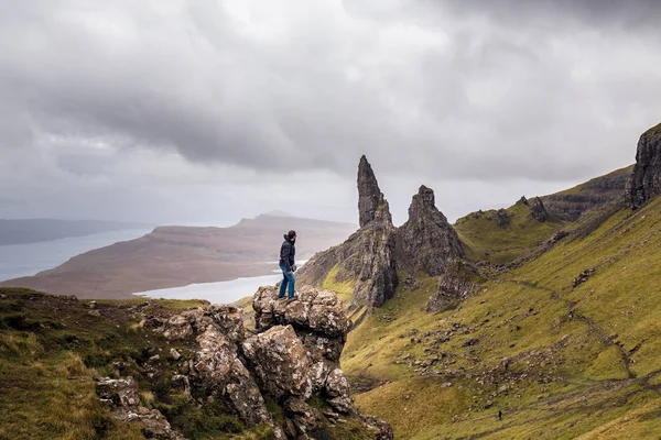 Turist i Skottland — Stockfoto