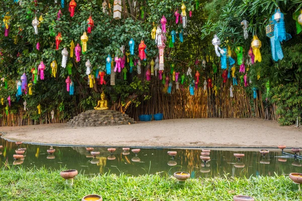 Linternas Loi Krathong — Foto de Stock