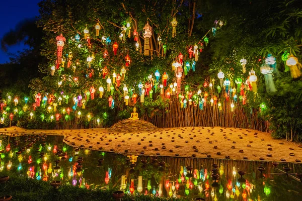 Lanternas Loi Krathong — Fotografia de Stock