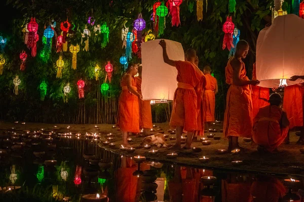 Lantern festival Thajsko — Stock fotografie