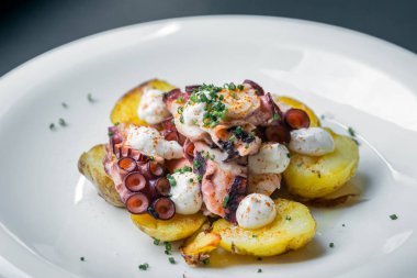 Lezzetli restoran yemeği