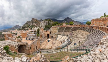 Catania Sicilya Italya editoryal