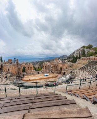 Catania Sicilya Italya editoryal