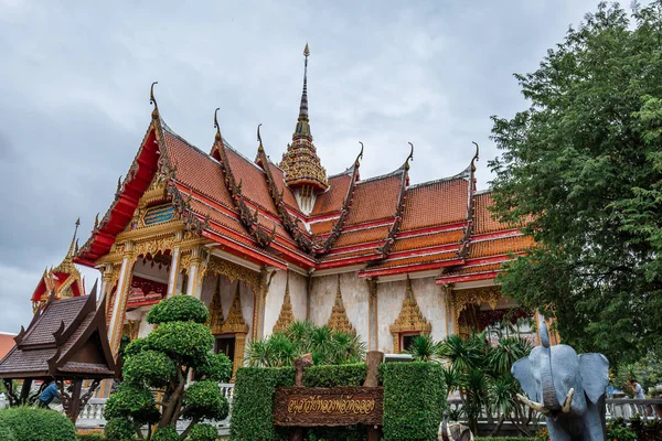 Wat chalong Tempel — Stockfoto