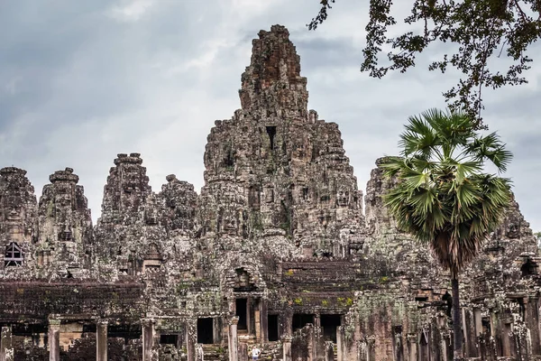 Starý Klášterní Chrám Angkor Wat Siem Reap Kambodža — Stock fotografie