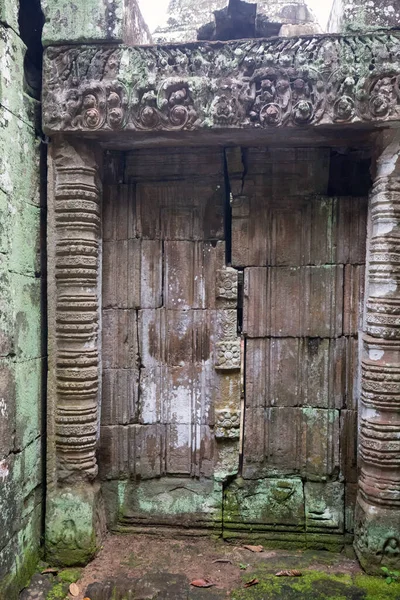 Puerta Las Ruinas Del Templo Angkor Wat Siem Reap Camboya —  Fotos de Stock
