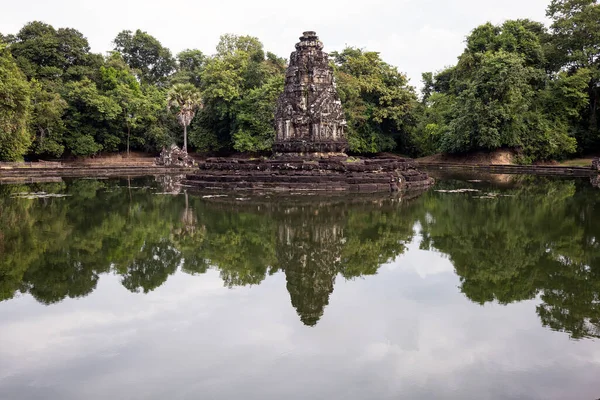 Neak Pean Chrám Angkor Wat Siem Reap Kambodža Letním Dni — Stock fotografie