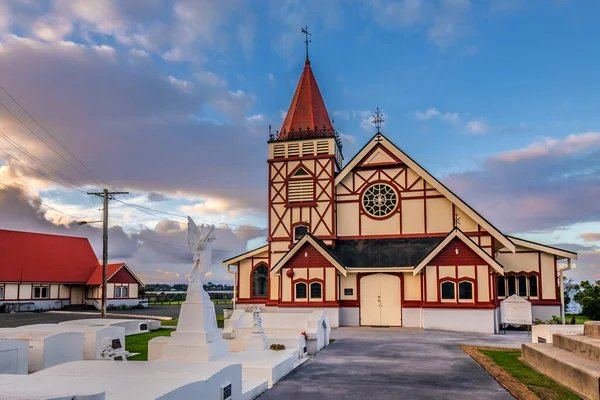 Rotorua Church Geothermal City Rotorua New Zealand — Stock Photo, Image