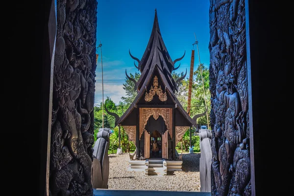 Museo Galería Arte Thawan Duchanee Famoso Artista Tailandia Edificio Casa —  Fotos de Stock